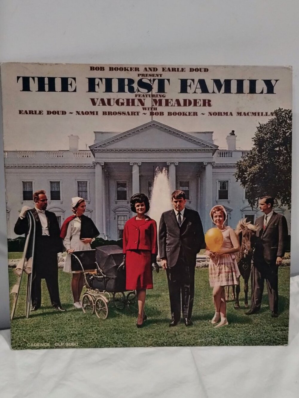 Bob Booker Earle Doud The First Family Vinyl LP Vaughn Meader CLP 3060